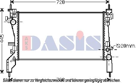 AKS Dasis 080101N - Radiators, Motora dzesēšanas sistēma ps1.lv