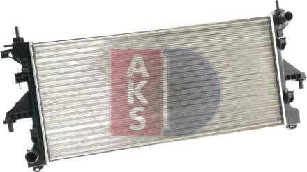 AKS Dasis 080107N - Radiators, Motora dzesēšanas sistēma ps1.lv