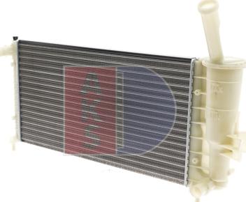 AKS Dasis 081400N - Radiators, Motora dzesēšanas sistēma ps1.lv