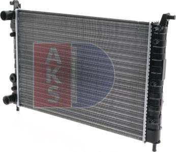 AKS Dasis 081030N - Radiators, Motora dzesēšanas sistēma ps1.lv