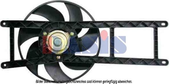 AKS Dasis 088086N - Ventilators, Motora dzesēšanas sistēma ps1.lv