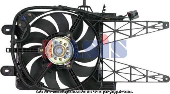 AKS Dasis 088077N - Ventilators, Motora dzesēšanas sistēma ps1.lv