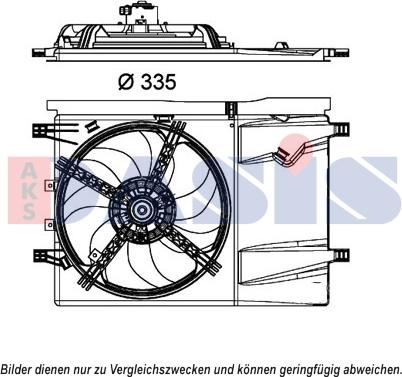 AKS Dasis 088116N - Ventilators, Motora dzesēšanas sistēma ps1.lv