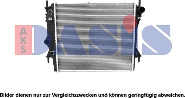 AKS Dasis 020070N - Radiators, Motora dzesēšanas sistēma ps1.lv