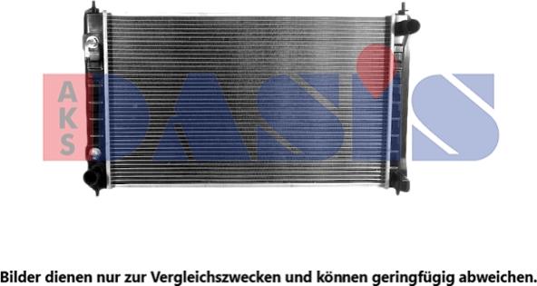 AKS Dasis 070030N - Radiators, Motora dzesēšanas sistēma ps1.lv