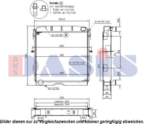 AKS Dasis 070031N - Radiators, Motora dzesēšanas sistēma ps1.lv