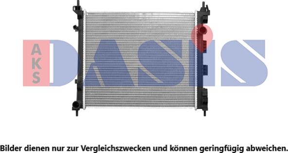 AKS Dasis 070199N - Radiators, Motora dzesēšanas sistēma ps1.lv