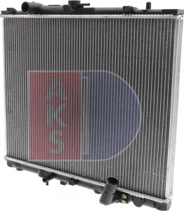 AKS Dasis 140017N - Radiators, Motora dzesēšanas sistēma ps1.lv