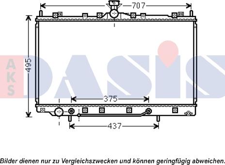 AKS Dasis 140103N - Radiators, Motora dzesēšanas sistēma ps1.lv