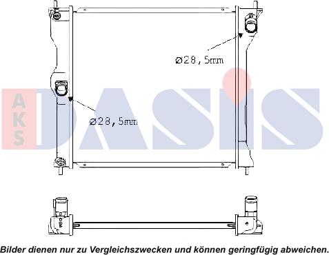 AKS Dasis 140107N - Radiators, Motora dzesēšanas sistēma ps1.lv