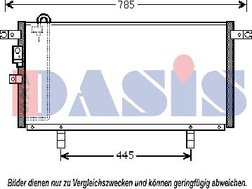 AKS Dasis 142027N - Kondensators, Gaisa kond. sistēma ps1.lv