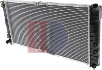 AKS Dasis 150018N - Radiators, Motora dzesēšanas sistēma ps1.lv