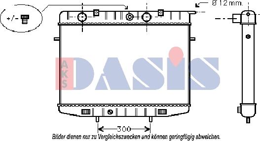 AKS Dasis 150700N - Radiators, Motora dzesēšanas sistēma ps1.lv