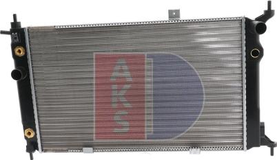 AKS Dasis 151030N - Radiators, Motora dzesēšanas sistēma ps1.lv