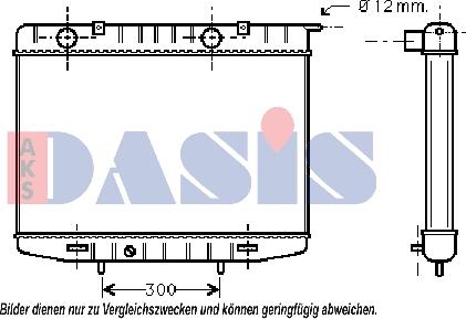 AKS Dasis 151800N - Radiators, Motora dzesēšanas sistēma ps1.lv