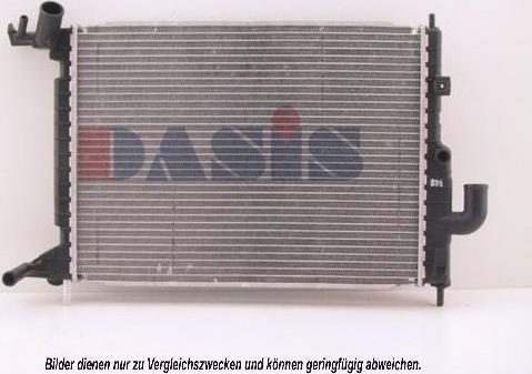 AKS Dasis 151880N - Radiators, Motora dzesēšanas sistēma ps1.lv