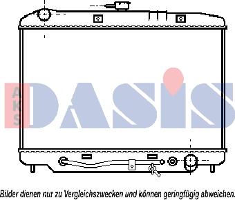 AKS Dasis 151820N - Radiators, Motora dzesēšanas sistēma ps1.lv