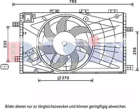 AKS Dasis 158093N - Ventilators, Motora dzesēšanas sistēma ps1.lv