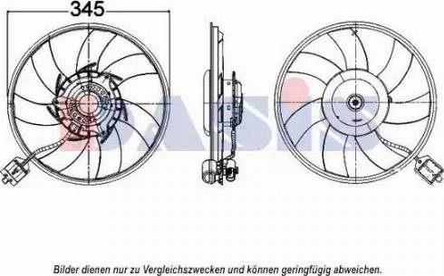 AKS Dasis 158103N - Ventilators, Motora dzesēšanas sistēma ps1.lv