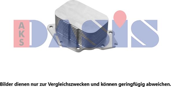 AKS Dasis 166007N - Eļļas radiators, Motoreļļa ps1.lv