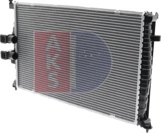 AKS Dasis 160480N - Radiators, Motora dzesēšanas sistēma ps1.lv