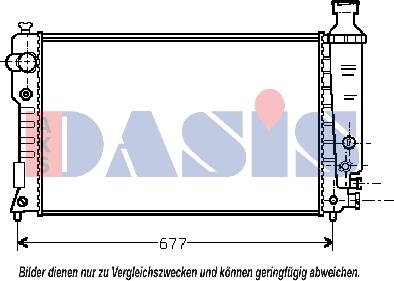 AKS Dasis 160044N - Radiators, Motora dzesēšanas sistēma ps1.lv