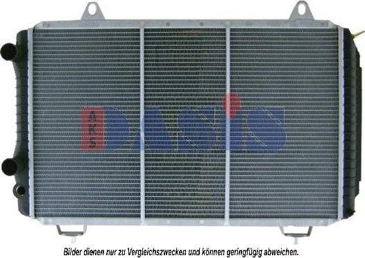 AKS Dasis 160003N - Radiators, Motora dzesēšanas sistēma ps1.lv