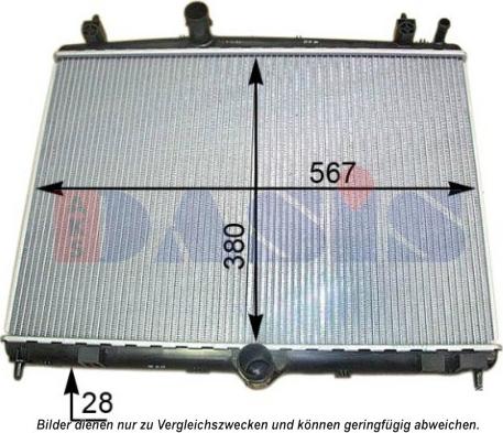 AKS Dasis 160119N - Radiators, Motora dzesēšanas sistēma ps1.lv