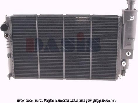 AKS Dasis 161270N - Radiators, Motora dzesēšanas sistēma ps1.lv