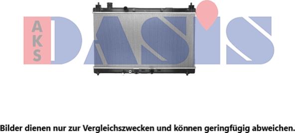 AKS Dasis 100096N - Radiators, Motora dzesēšanas sistēma ps1.lv