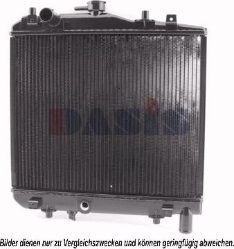 AKS Dasis 110070N - Radiators, Motora dzesēšanas sistēma ps1.lv