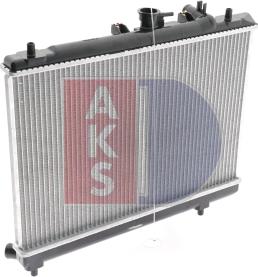 AKS Dasis 110720N - Radiators, Motora dzesēšanas sistēma ps1.lv