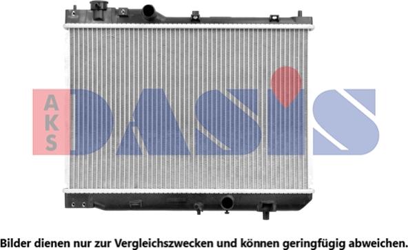 AKS Dasis 111250N - Radiators, Motora dzesēšanas sistēma ps1.lv