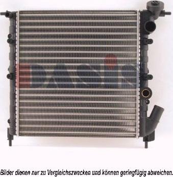 AKS Dasis 180670N - Radiators, Motora dzesēšanas sistēma ps1.lv