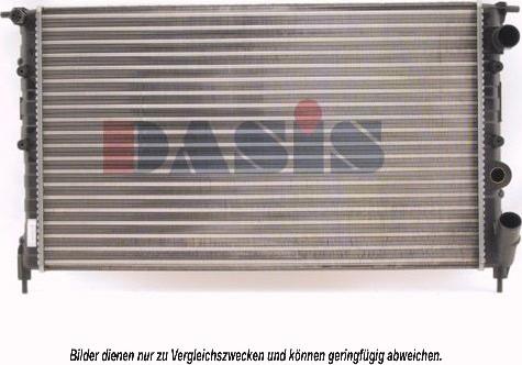 AKS Dasis 180840N - Radiators, Motora dzesēšanas sistēma ps1.lv