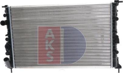 AKS Dasis 180290N - Radiators, Motora dzesēšanas sistēma ps1.lv