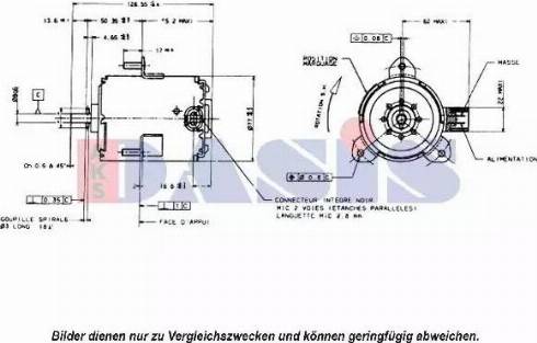 AKS Dasis 188050N - Ventilators, Motora dzesēšanas sistēma ps1.lv