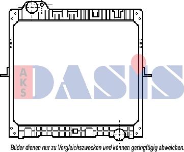 AKS Dasis 134260N - Radiators, Motora dzesēšanas sistēma ps1.lv