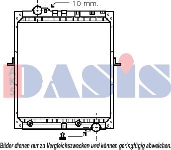 AKS Dasis 132430N - Radiators, Motora dzesēšanas sistēma ps1.lv