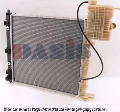 AKS Dasis 132110N - Radiators, Motora dzesēšanas sistēma ps1.lv