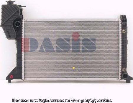 AKS Dasis 132130N - Radiators, Motora dzesēšanas sistēma ps1.lv