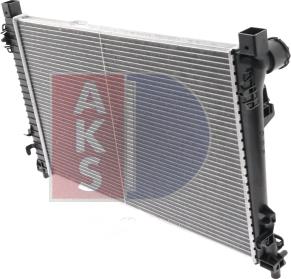 AKS Dasis 120003N - Radiators, Motora dzesēšanas sistēma ps1.lv