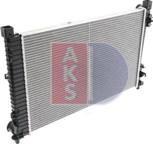 AKS Dasis 120003N - Radiators, Motora dzesēšanas sistēma ps1.lv