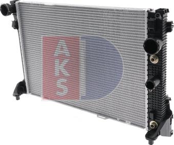 AKS Dasis 120017N - Radiators, Motora dzesēšanas sistēma ps1.lv