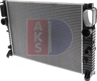 AKS Dasis 120036N - Radiators, Motora dzesēšanas sistēma ps1.lv