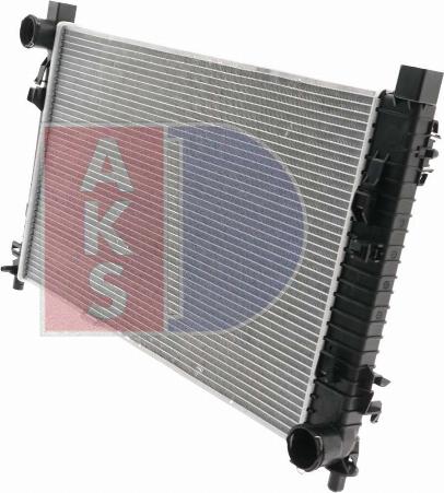 AKS Dasis 120078N - Radiators, Motora dzesēšanas sistēma ps1.lv