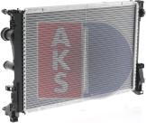 AKS Dasis 120104N - Radiators, Motora dzesēšanas sistēma ps1.lv