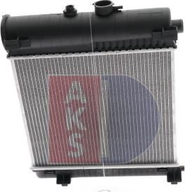 AKS Dasis 120840N - Radiators, Motora dzesēšanas sistēma ps1.lv