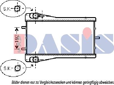 AKS Dasis 172005N - Radiators, Motora dzesēšanas sistēma ps1.lv