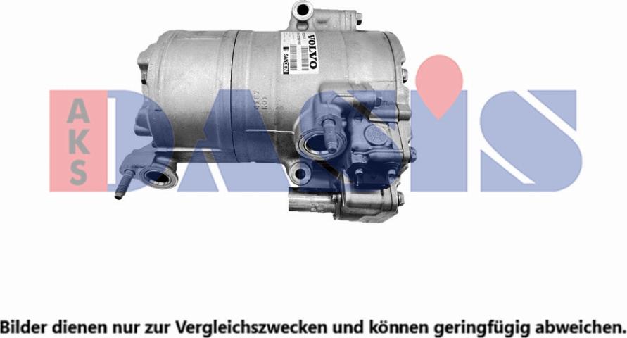 AKS Dasis 850460N - Kompresors, Gaisa kond. sistēma ps1.lv